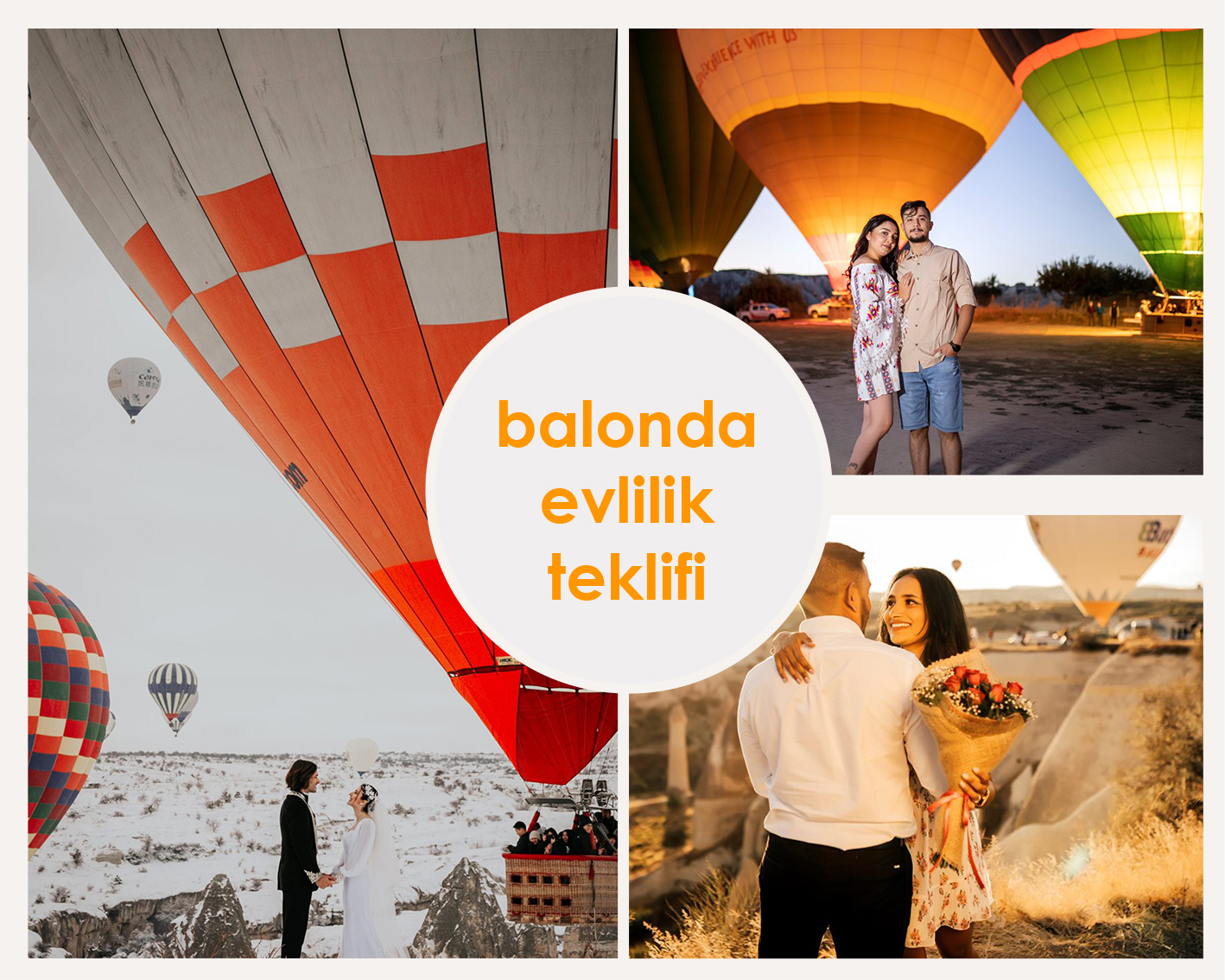 Cappadocia Balloon Marriage Proposal